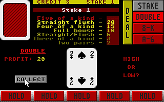 Poker Machine (The) atari screenshot